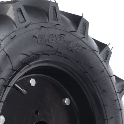 Пневматические колеса для мотоблока с диском P6.00-12D Patriot (пневмоколеса 6.00-12D)-Tehinstrument