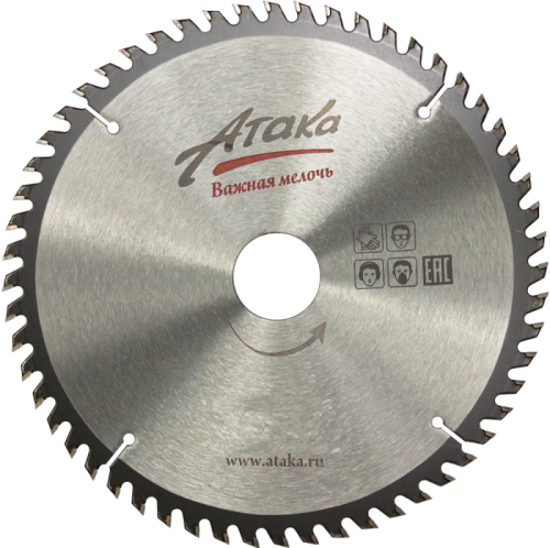 Пильный диск по ДСП и ламинату профи Атака 250*60T*32-Tehinstrument