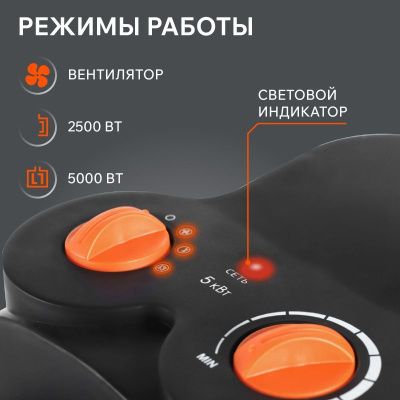 Тепловентилятор электрический Patriot PTR 7 S-Tehinstrument