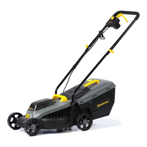 Газонокосилка эл. CHAMPION EM3212/1 (1,2 кВт пласт.травосб. 30л ширина 320мм 30-70мм, 7,1кг)-Tehinstrument