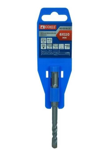 Бур SDS+ 08x110 мм с твердосплавной напайкой, СПИРАЛЬ S4 , Союз-Tehinstrument