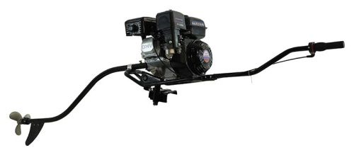Мотор лодочный болотоход Habert (двигатель Lifan 170F D20)-Tehinstrument