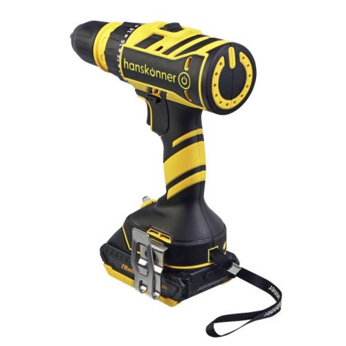 Аккумуляторный шуруповерт Hanskonner HCD1865C 1BatterySystem-Tehinstrument