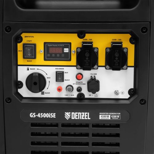 Генератор инверторный Denzel GS-4500iSE-Tehinstrument