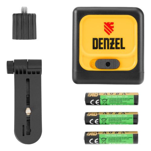 Лазерный уровень DQB, 30 м, зеленый луч, батарейки, сумка Denzel-Tehinstrument