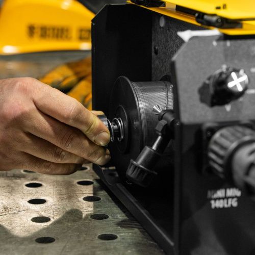 Полуавтоматический сварочный аппарат Denzel Mini MIG-140LFG-Tehinstrument