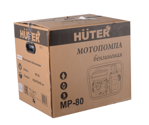 Мотопомпа HUTER MP-80-Tehinstrument