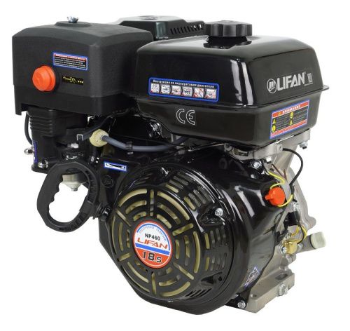 Двигатель Lifan NP460, вал ?25мм, катушка 3 Ампера-Tehinstrument