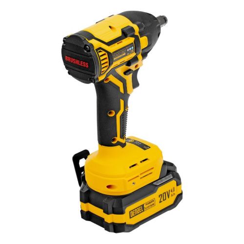 Гайковерт ударный аккумуляторный бесщет. CIWH-BL-20-350, Li-Ion, 20 В// Denzel-Tehinstrument