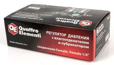 Регулятор давления QUATTRO ELEMENTI MF-3,с лубрикатором и фильтром-Tehinstrument