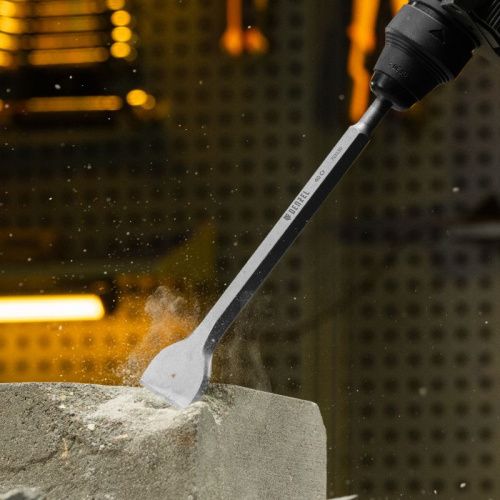 Зубило, 14 х 40 х 250 мм, 40Cr, SDS PLUS Denzel-Tehinstrument