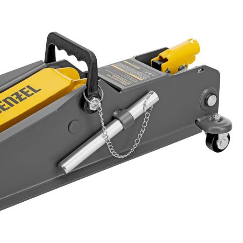 Домкрат гидравлический подкатной с фиксатором, 3 т, 150-532 мм, SUV/ Denzel-Tehinstrument