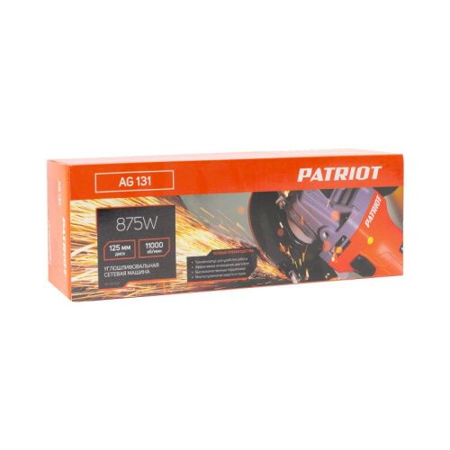 Машина углошлифовальная Patriot AG 131-Tehinstrument