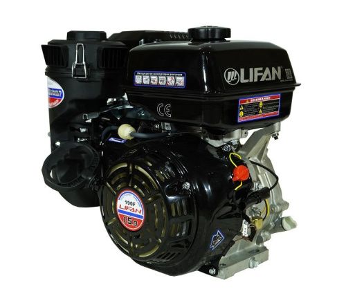 Двигатель Lifan 190F, вал ?25мм, катушка 3 Ампера (фильтр "зима-лето")-Tehinstrument
