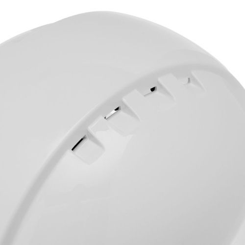 Каска защитная ударопрочная, ABS/PC, плавная регулировка, модель «Форвард» (К-05)белая Denzel-Tehinstrument