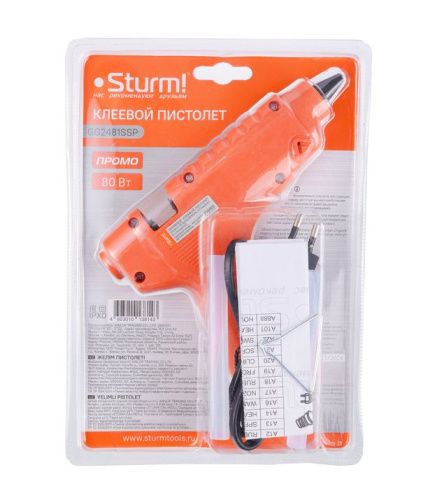Пистолет клеевой 80Вт,  Sturm-Tehinstrument
