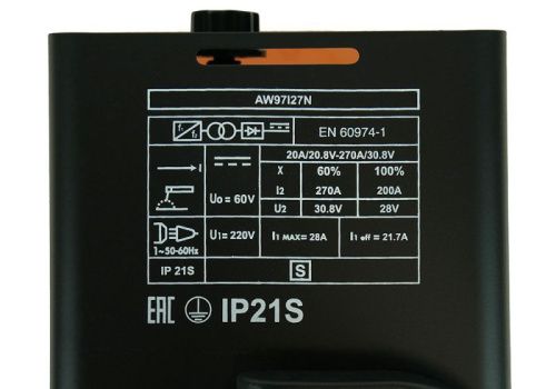 Сварочный инвертор  Sturm AW97I27N-Tehinstrument