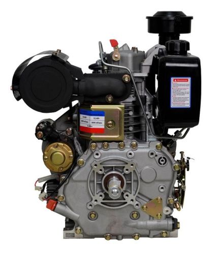 Двигатель Lifan Diesel 192FD, вал ?25мм, катушка 6 Ампер-Tehinstrument