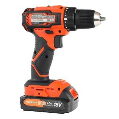 Дрель-шуруповерт бесщеточная аккумуляторная Patriot BR 207 UES-Tehinstrument