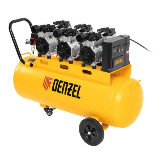 Компрессор безмасляный, малошумный  Denzel DLS 2250/100-Tehinstrument