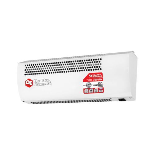Тепловая завеса электрическая QUATTRO ELEMENTI QE-3000TVZ-Tehinstrument