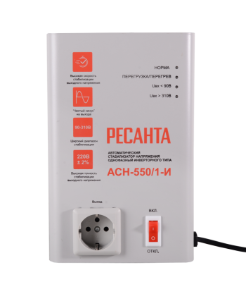 Стабилизатор напряжения Ресанта АСН-550/1-И-Tehinstrument