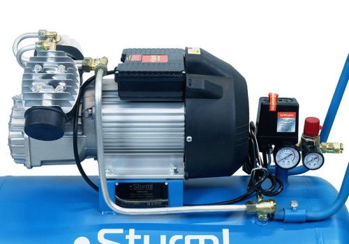Компрессор воздушный масляный  Sturm AC932100, 2,4кВт, 410л/мин, ресивер 100л, прямой привод-Tehinstrument