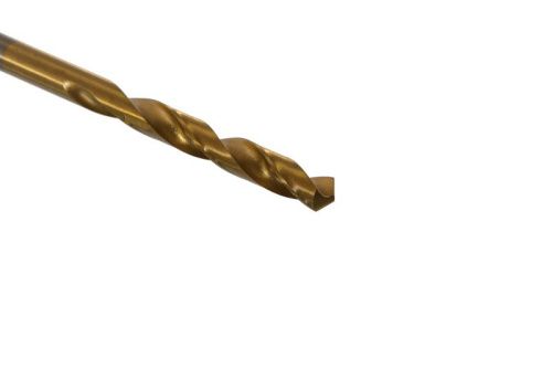 Сверло по металлу  Sturm 9,5х125 мм, сталь HSS, нитридтитан., 118° ,блистер 1 шт-Tehinstrument