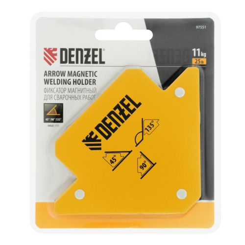 Фиксатор магнитный для сварочных работ, усилие 25 Lb Denzel-Tehinstrument