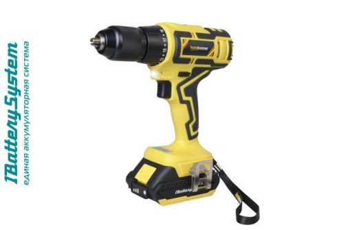 Аккумуляторный шуруповерт Hanskonner HCD1855R 1BatterySystem-Tehinstrument