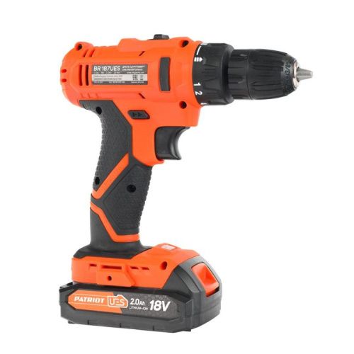 Дрель-шуруповерт аккумуляторная Patriot BR 187 UES-Tehinstrument
