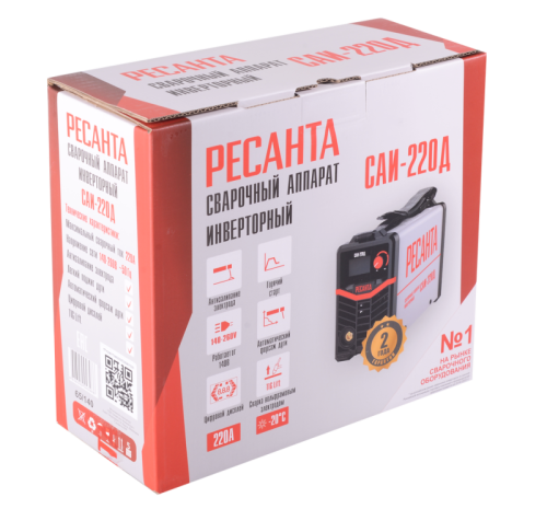 Сварочный аппарат инверторный Ресанта САИ-220Д-Tehinstrument