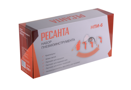 Набор пневмоинструмента Ресанта НПИ-6-Tehinstrument