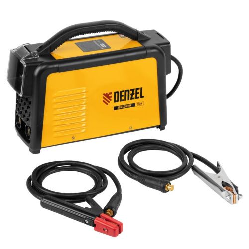 Аппарат инверторный дуговой сварки Denzel SDM-220 Top в кейсе-Tehinstrument