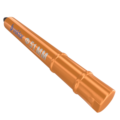 Наконечник для глубинного вибратора Vektor Ф 51 мм-Tehinstrument