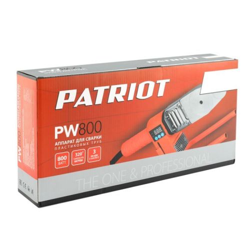 Аппарат для сварки пластиковых труб Patriot PW 800-Tehinstrument
