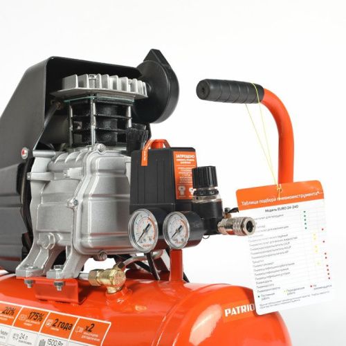 Компрессор поршневой масляный Patriot EURO 24-240-Tehinstrument