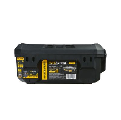 HSP165 Ящик модульный размер S, система хранения HANSTORAGE PLUS, 525x373x165мм-Tehinstrument