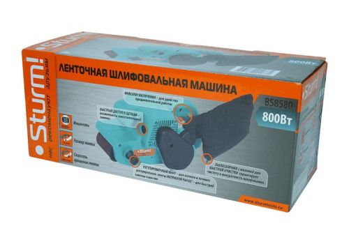Ленточная шлифовальная машина  Sturm BS8580-Tehinstrument