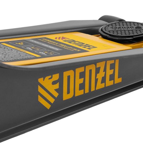 Домкрат гидравлический подкатной, 3 т, 85-610 мм, быстрый подъем, низ. подхват, проф, SUV Denzel-Tehinstrument