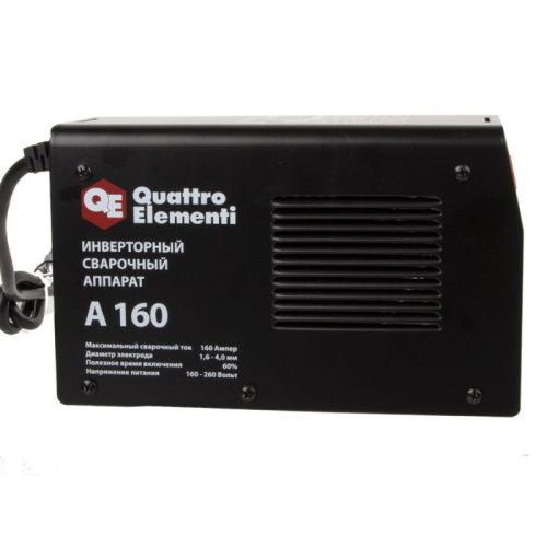Аппарат электродной сварки, инвертор QUATTRO ELEMENTI A 160-Tehinstrument