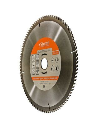 Пильный диск, размер 255x30x96 зубьев, твердосплавные напайки  Sturm-Tehinstrument