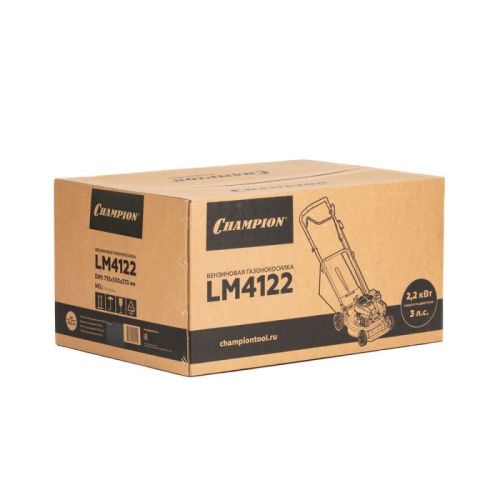 Бензиновая газонокосилка CHAMPION LM4122-Tehinstrument
