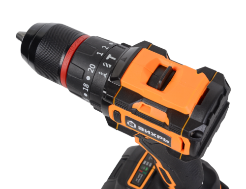 Дрель-шуруповерт аккумуляторная Вихрь ДА-20Л-2К/ЛБ (для ледобура, бесщеточный двигатель)-Tehinstrument