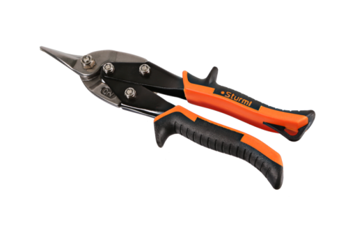 Ножницы по металлу, прямой рез, 2-х рычажная система для облегчения реза  Sturm-Tehinstrument