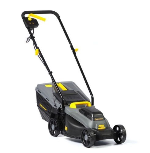 Газонокосилка эл. CHAMPION EM3212/1 (1,2 кВт пласт.травосб. 30л ширина 320мм 30-70мм, 7,1кг)-Tehinstrument