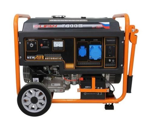 Генератор Lifan 7 GF-4 (LF7500E)-Tehinstrument