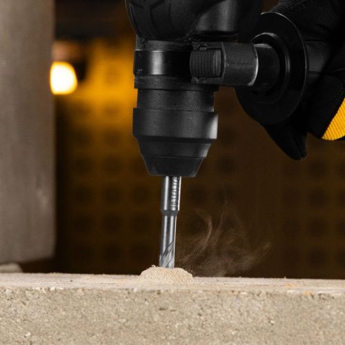 Бур по бетону, цельная крестовая пластина, 8x115 мм, SDS PLUS Denzel-Tehinstrument