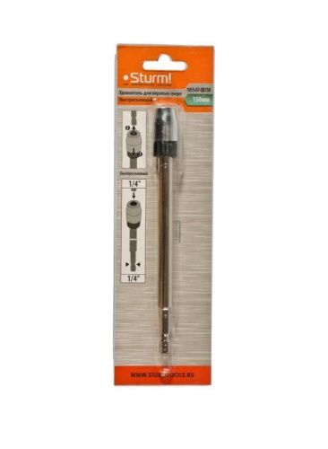 Удлинитель для перовых свёрл, 150 мм, быстрозажимной, шестигранный хвостовик,  Sturm-Tehinstrument