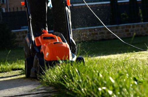 Электрическая газонокосилка DAEWOO DLM 1200E (электро газонокосилка  ДЭУ 1200Е)-Tehinstrument